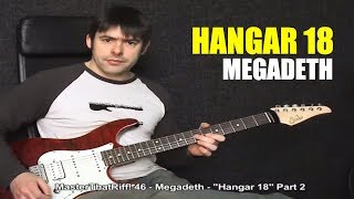 Hangar 18 Part 2 of 2 by Megadeth  Guitar Lesson wTAB  MasterThatRiff 46 [upl. by Enimzaj974]