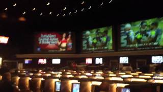 HD Las Vegas sportsbook reaction to PackersSeahawks final [upl. by Lamprey]