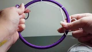 How to make a dream catcher [upl. by Ateiluj]