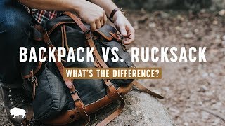 What Is The Difference Between a Backpack vs a Rucksack [upl. by Sullivan]