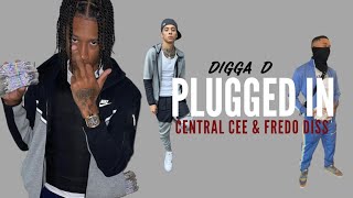 Digga D  Plugged In Central Cee Russ amp Fredo Diss LEAKED [upl. by Dhiman]