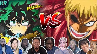 Deku vs Muscular REMATCH🔥😱 My Hero Academia Season 6 Episode 19 Reaction Mashup [upl. by Aratal460]