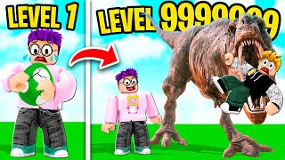 Can We Build a MAX LEVEL DINOSAUR ZOO In ROBLOX DINOSAUR ZOO TYCOON RAREST DINOSAUR UNLOCKED [upl. by Nacul158]