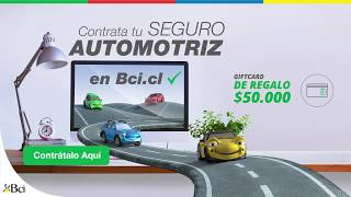 Banco Bci  Seguro Automotriz [upl. by Kippy478]