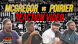 McGregor vs Poirier 3 Reaction  Calabasas Fight Companion [upl. by Cassandry]