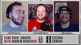 Canada vs Czechia  Game Over Juniors [upl. by Inohtna232]