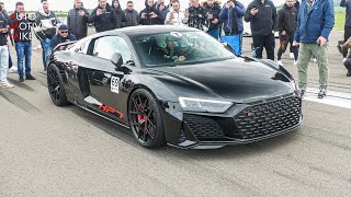 1603HP HPT Audi R8 Twin Turbo 0372KMH Accelerations [upl. by Neil]