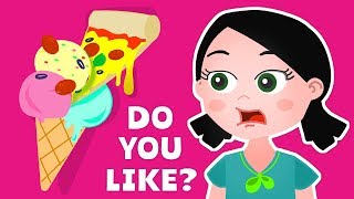 DO YOU LIKE PIZZA ICECREAM Nursery Rhymes for Kids and Children Songs [upl. by Neelyaj]