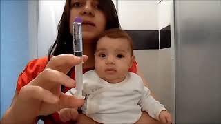 BEBEK BURUN TEMÄ°ZLEME BABY NASE REÄ°NÄ°GUNG  BABY NOSE CLEANÄ°NG BEBEKLERDE BURUN TIKANIKLIÄI [upl. by Whipple]