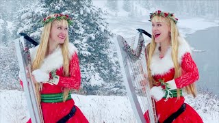 Winterberry Waltz  Harp Twins original Christmas song [upl. by Gagne]