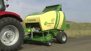 KRONE Comprima X treme Round Baler [upl. by Brozak470]