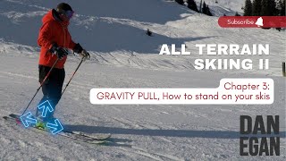 3 How to balance whilst standing on your skis [upl. by Repotsirhc]