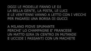 Fabri Fibra  Pamplona  TESTO  AUDIO  Music Video Lyrics [upl. by Ielhsa550]