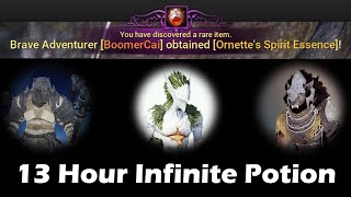 BDO My Ornettes Spirit Essence Infinite Potion Grind Was Interesting [upl. by Anhpad]