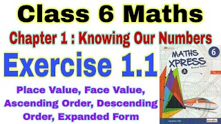 Class 6 Maths Xpress Exercise 11  Knowing Our Numbers  Maths Xpress  Class 6 Maths Chapter 11 [upl. by Noyart]