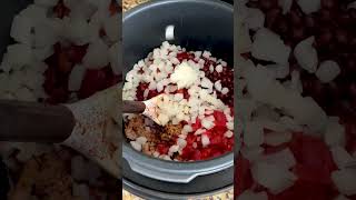 5 Ingredient Crockpot Chili chili 5ingredientrecipes easydinner healthyeating easyrecipe [upl. by Omura]