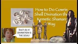 How to Do Cowrie Shell Divination the Kemetic Shaman Way [upl. by Yesnik]