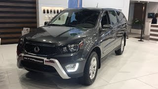 SsangYong Actyon Sports 2016 In detail review walkaround Interior Exterior [upl. by Yenaiv]