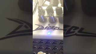 Tool 46amp2 riff using the Diezel VH4 distortion pedal [upl. by Oos]