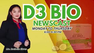 D3 BIO EVENING NEWSCAST  September 18 2024 [upl. by Ahsael210]