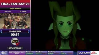 Final Fantasy VII by ajneb174 in 74804  SGDQ2017  Part 125 [upl. by Hanas]