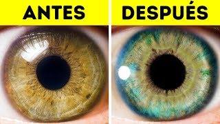 7 Cosas que pueden cambiar el color de tus ojos [upl. by Bear]