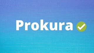 Die Prokura einfach erklärt [upl. by Pisano]