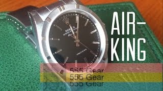 Review Rolex Air King Wristwatch 14010 N Series [upl. by Annauqal]