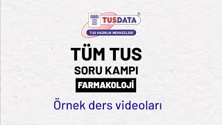 Tüm TUS Soruları Örnek Soru Videosu  FARMAKOLOJİ 1Fasikül [upl. by Dazhahs54]