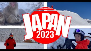 BEST Japan Hakuba 2023 Snowboarding [upl. by Alansen]