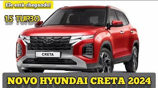 NOVO SUV HYUNDAI CRETA 15 TURBO [upl. by Nason]