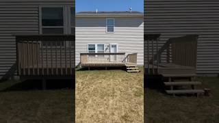 Monterey Tan Sherwin Williams Super Deck Solid Before and After Transformation [upl. by Pantheas153]