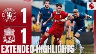 EXTENDED Highlights Chelsea 11 Liverpool  Match action from Reds Premier League opener [upl. by Hpseoj]