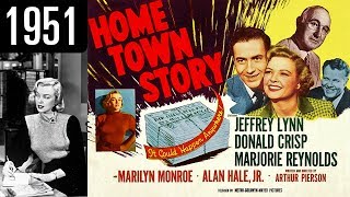 Home Town Story  Full Movie  GOOD QUALITY 1951 [upl. by Yemac729]