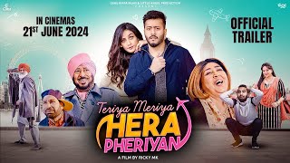 Teriya Meriya Hera Pheriyan Official Trailer Pukhraj Bhalla  Jaswinder Bhalla  Harby Sangha [upl. by Fernyak]