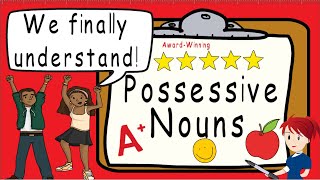 Possessive Nouns  Award Winning Possessive Noun Teaching Video  What are Possessive Nouns [upl. by Arahc953]