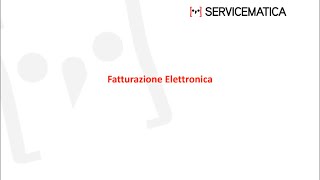 Esempio Fatturazione Elettronica Service 1 [upl. by Bartle]