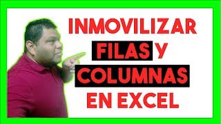 🔴🔴⭐Inmovilizar paneles Excel  Filas y Columnas [upl. by Ardnaxila356]