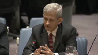 SFG President Dr Sundeep Waslekar at the UN Security Council [upl. by Allistir]