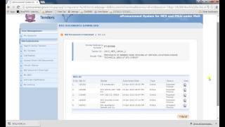 EPROCUREMENT TUTORIAL IN TAMIL 9 HOW TO DOWNLOAD BIDDERS DOCUMENTS FOR VERIFICATION FROM EPROCUREME [upl. by Rehc880]