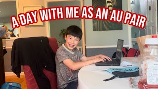 AU PAIR routine 2024 in the US 🇺🇸vlog in English [upl. by Banky946]