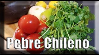 COMO HACER EL PEBRE CHILENO  RECETA PERFECTA [upl. by Yawnoc]