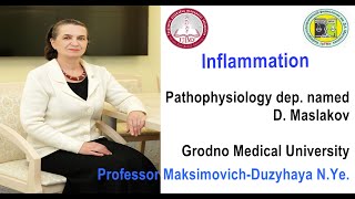 Inflammation Lecture Prof Maksimovich N Ye [upl. by Brott992]