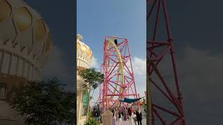 SKY LOOP EXTREME RIDES AT RIYADH WORLD BOULEVARD shortvideo skyloop extramerides trendingshorts [upl. by Assirolc]