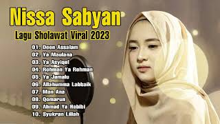 Nissa Sabyan  Full Album 2023  LAGU SHOLAWAT NABI MERDU TERBARU 2023 Penyejuk Hati [upl. by Wilhelmine]