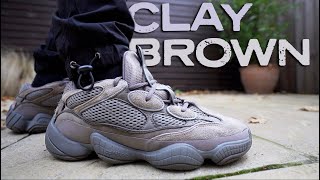 The PERFECT Winter YEEZY Yeezy 500 Clay Brown Review amp OnFeet [upl. by Bobette]