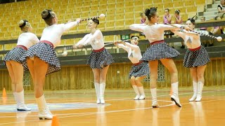 Mażoretki Finezja  Wschowa  mace mini formation  Majorettes  Tarnobrzeg [upl. by Savage]