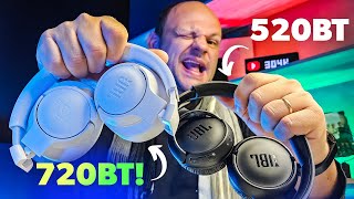 JBL Tune 720BT vs 520BT  Qual o melhor Headphone BluetoothJBL [upl. by Lello532]