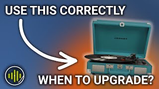 How to Use a Crosley Record Player  Welcome to Vinyl Upgrade [upl. by Ailahk271]