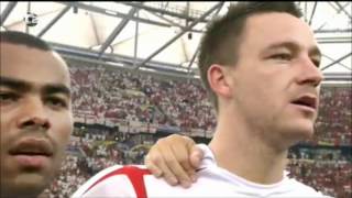 England National Anthem God Save The Queen  Beckham Terry Gerrard Lampard [upl. by Naik]